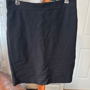 Ann Taylor Black Classic Pencil Skirt